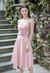 Marianne Organza Draped Sleeveless Top